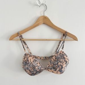 Zimmermann Porcelain Quilted Two Piece Swimsuit, Size 2